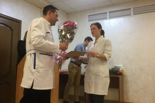 Реанимационная служба зеленоградской больницы отметила 50-летний юбилей