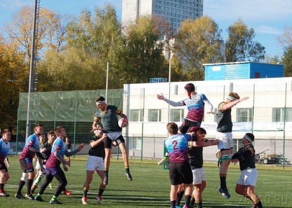 В Зеленограде состоялся товарищеский матч по регби между молодежью Москвы и ЮАР
