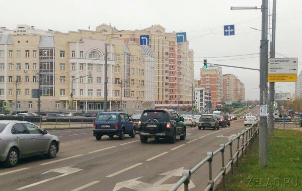 Движение на перекрестке в «новом городе» станет свободнее