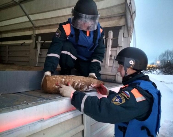 Артиллерийский снаряд времен войны нашли на стройке в Зеленограде