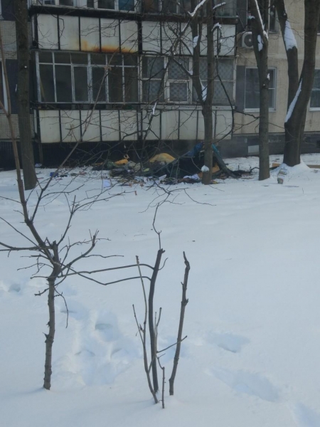 В Зеленограде загорелась двухкомнатная квартира