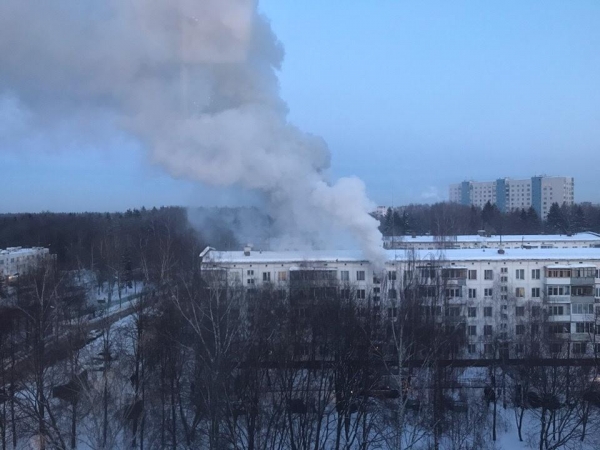 Квартира семьи с ребенком сгорела в Ржавках