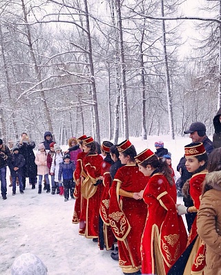 13 февраля на набережной озера «Сенеж» прошел юбилейный праздник "Терендез"