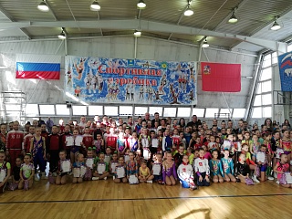 Новый сезон спортивной аэробики стартовал в Солнечногорье 16 февраля