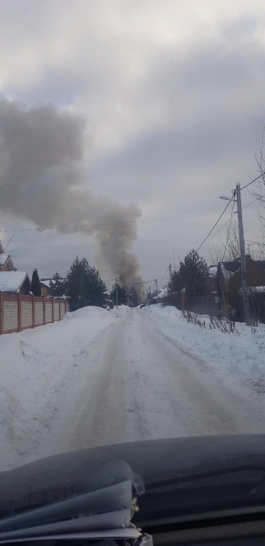 В деревне Брехово сгорел частный жилой дом