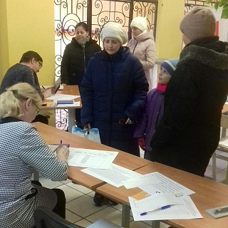 Счётные участки Солнечногорья начали работу ровно в восемь