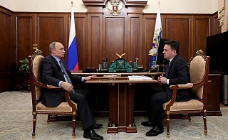 Андрей Воробьев пригласил Владимира Путина на открытие завода Mercedes в Солнечногорске