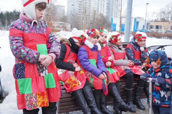 Зеленоградцы отметили масленицу
