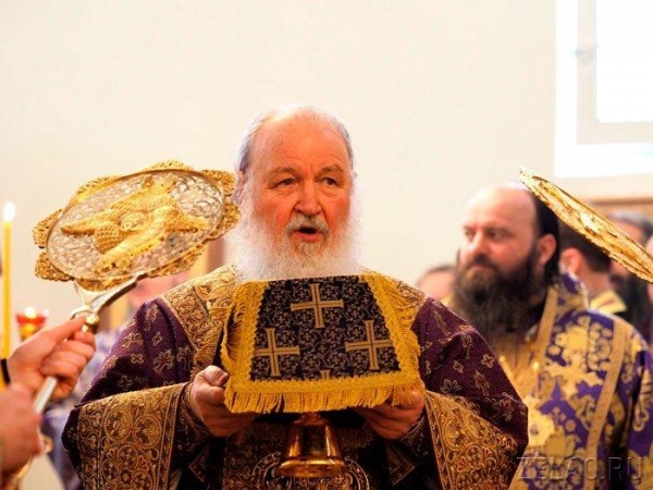 Патриарх Кирилл совершил литургию в Зеленограде
