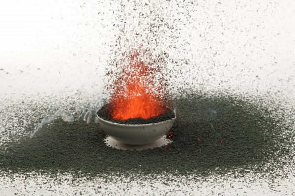 Химический вулкан извергался в Зеленограде