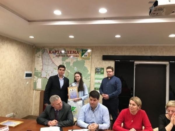 В Крюково вручили благодарности участникам проекта «Мастер слова»