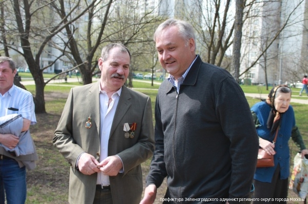 В 14-м микрорайоне в день чернобыльской трагедии почтили память зеленоградских ликвидаторов аварии