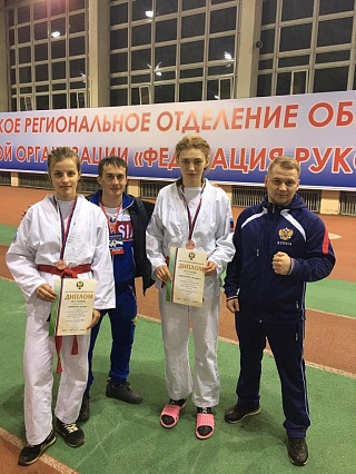 Солнечногорские спортсменки завоевали медали на главном национальном старте по рукопашному бою