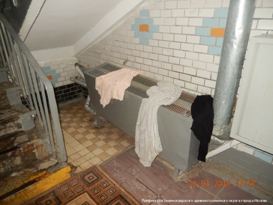 В Зеленограде управляющая организация пыталась сдать подъезды с некачественным ремонтом 