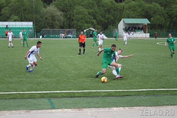 ФК «Зеленоград» выиграл первый домашний матч сезона