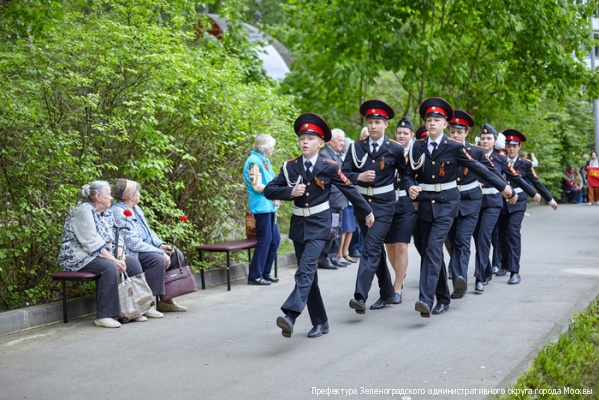 В Зеленограде состоялась акция «Эшелон Победы»