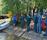 В Зеленограде прошли занятия по обеспечению безопасности людей на водных объектах