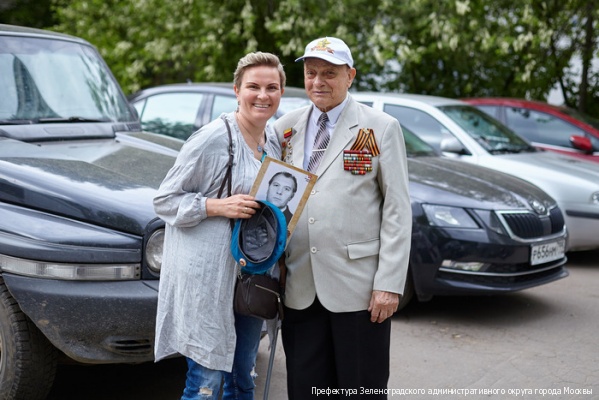 В Зеленограде состоялась акция «Эшелон Победы»