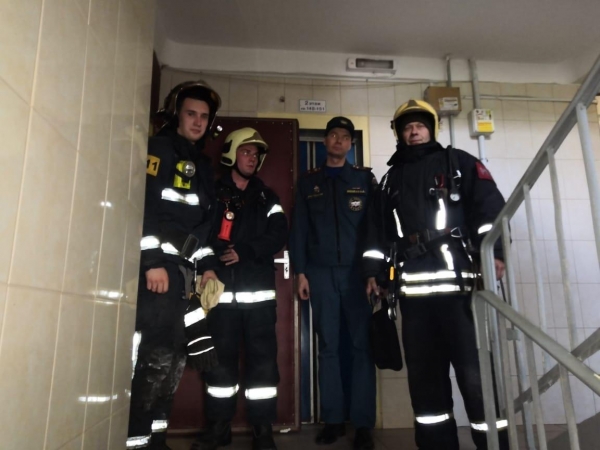 В 3 микрорайоне загорелась квартира в девятиэтажке