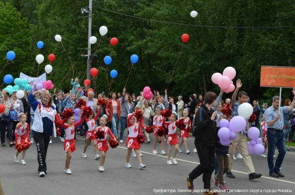 Зеленоградцы отметили День города Троицка вместе с троичанами