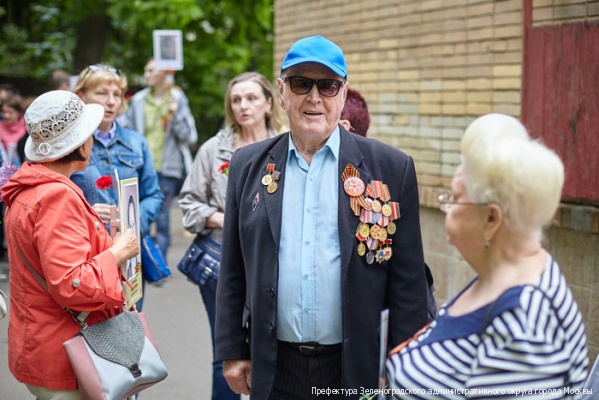 В Зеленограде состоялась акция «Эшелон Победы»