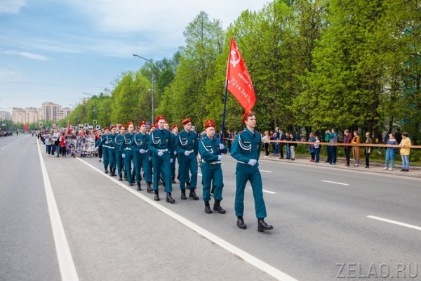 Около 3000 человек приняли участие в шествии «Бессмертного полка» в Зеленограде (фото, видео)