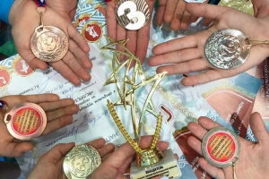 Спортсмены из Солнечногорья завоевали полный комплект медалей по спортивной  аэробике