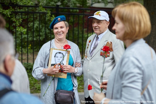 В Зеленограде состоялась акция «Эшелон Победы»