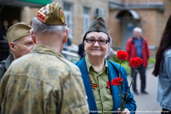 В Зеленограде состоялась акция «Эшелон Победы»