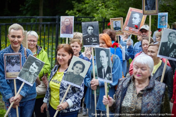 В Зеленограде состоялась акция «Эшелон Победы»