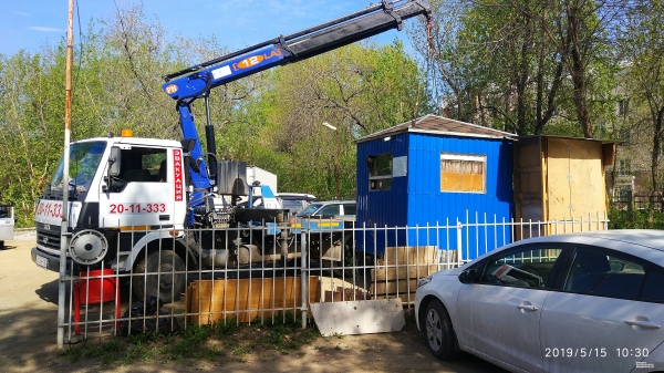 В Зеленограде ликвидировали незаконную автостоянку