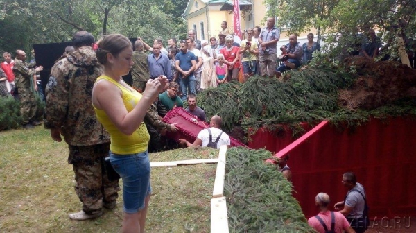 Под Зеленоградом перезахоронили 434 советских воина