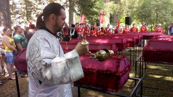 Под Зеленоградом перезахоронили 434 советских воина
