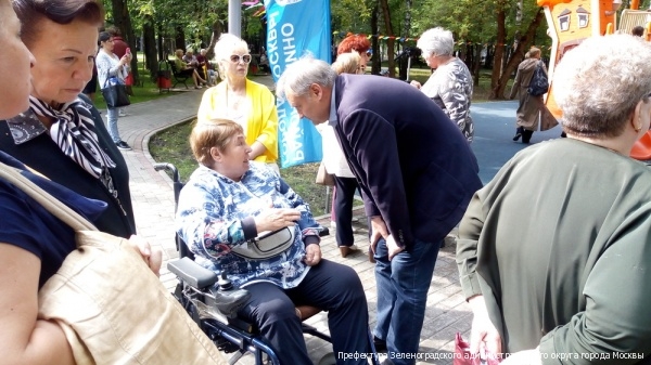 В Силино состоялось торжественное открытие парка