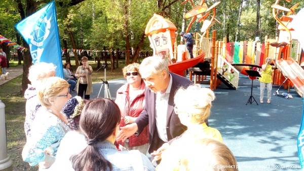 В Силино состоялось торжественное открытие парка