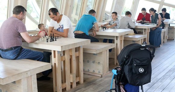 Международный день шахмат в Москве посетили 60 тыс человек