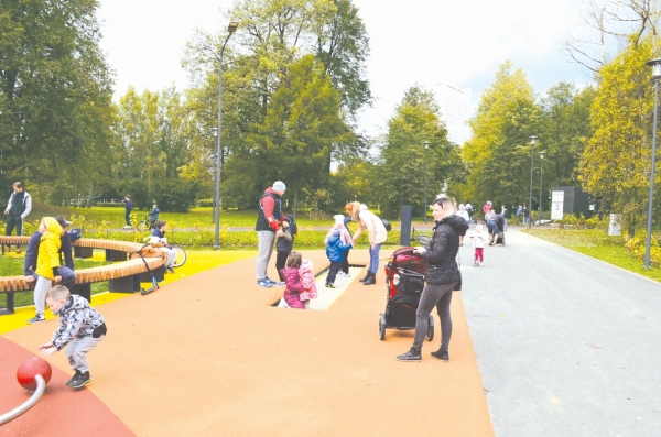 В парке 40-летия Победы произошли глобальные изменения (фото)