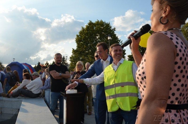 На Центральной площади в Зеленограде