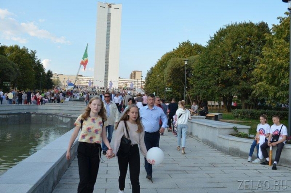 торжественное открытие Дня города в Зеленограде