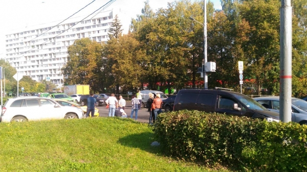 Серия ДТП заблокировала подъезды к городской больнице
