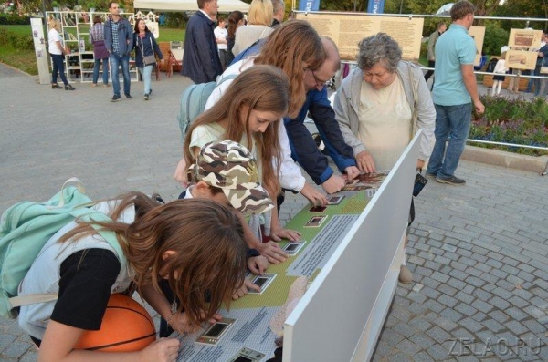 В парке 40-летия Победы работают тематические площадки, посвященные Дню города