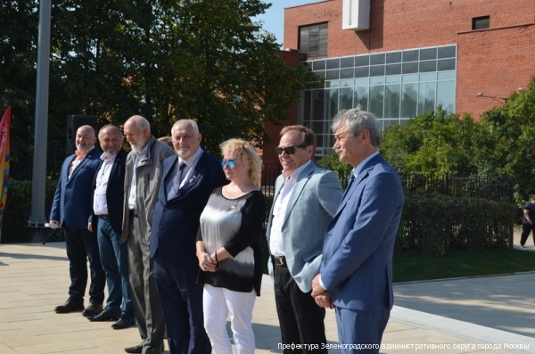 В Зеленограде состоялось торжественное открытие стелы «Мирный атом»