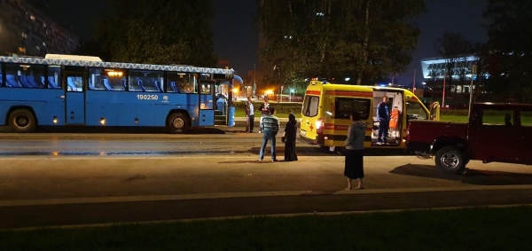 Один человек пострадал в ДТП с участием автобуса с легковушки
