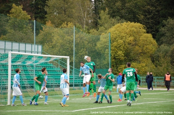 ФК «Зеленоград» победил в первом матче после финала Кубка Москвы