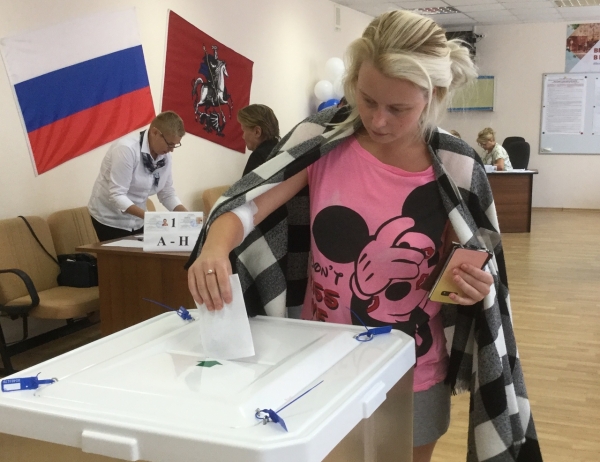 В зеленоградской больнице работает временный избирательный участок