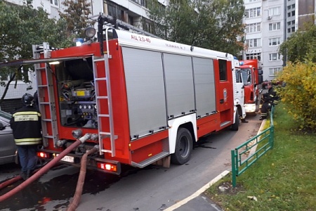 В новой части Зеленограда потушили пожар в жилом доме