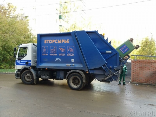 Зеленоград переходит на раздельный сбор мусора