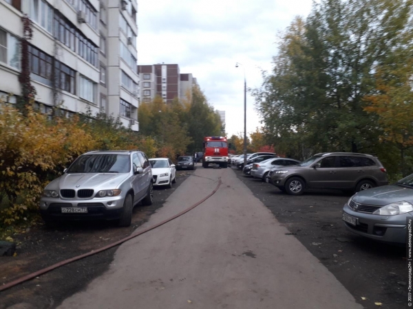 В новой части Зеленограда потушили пожар в жилом доме