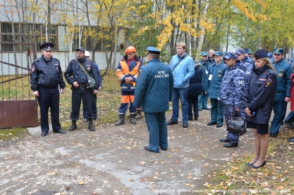В Зеленограде завершился второй этап Всероссийской тренировки по гражданской обороне