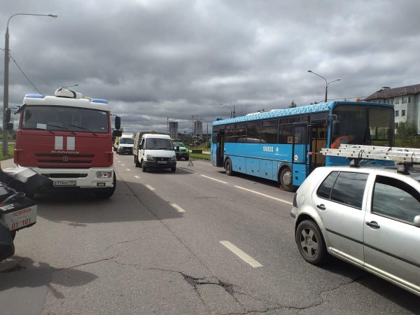 В Зеленограде в ДТП с автобусом пострадала пенсионерка